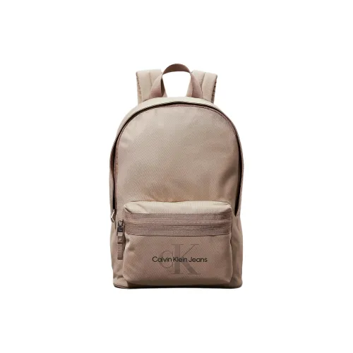 calvin boot KLEIN Polyester Backpack Men's Light Brown