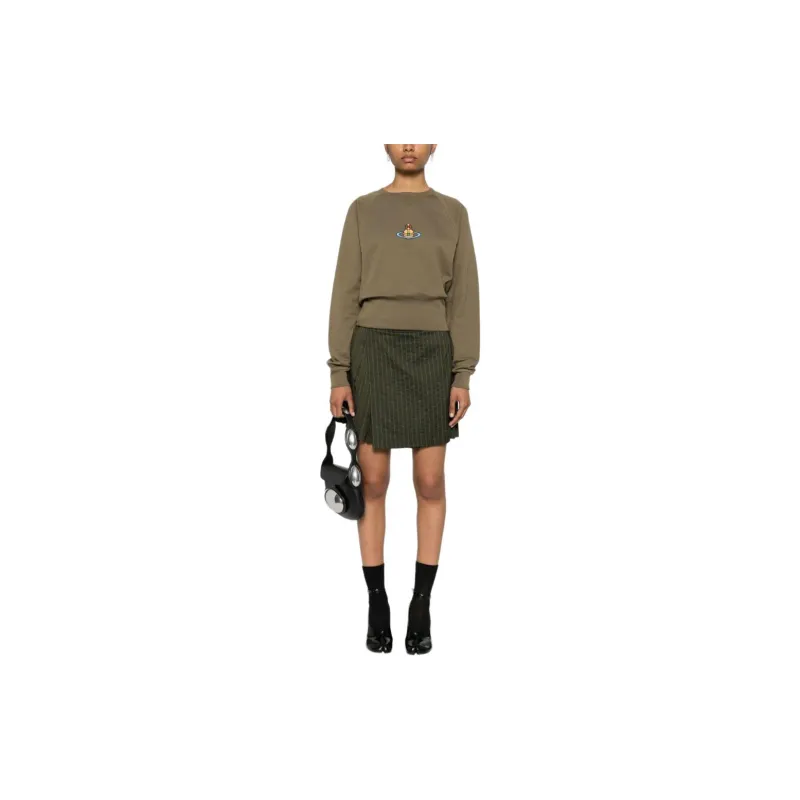 Vivienne Westwood Orb Embroidered Crewneck Sweatshirt-1