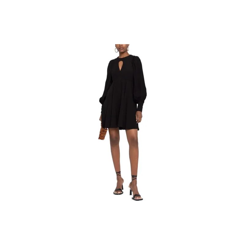 Zimmermann Long-Sleeved Dresses Women's Black-1