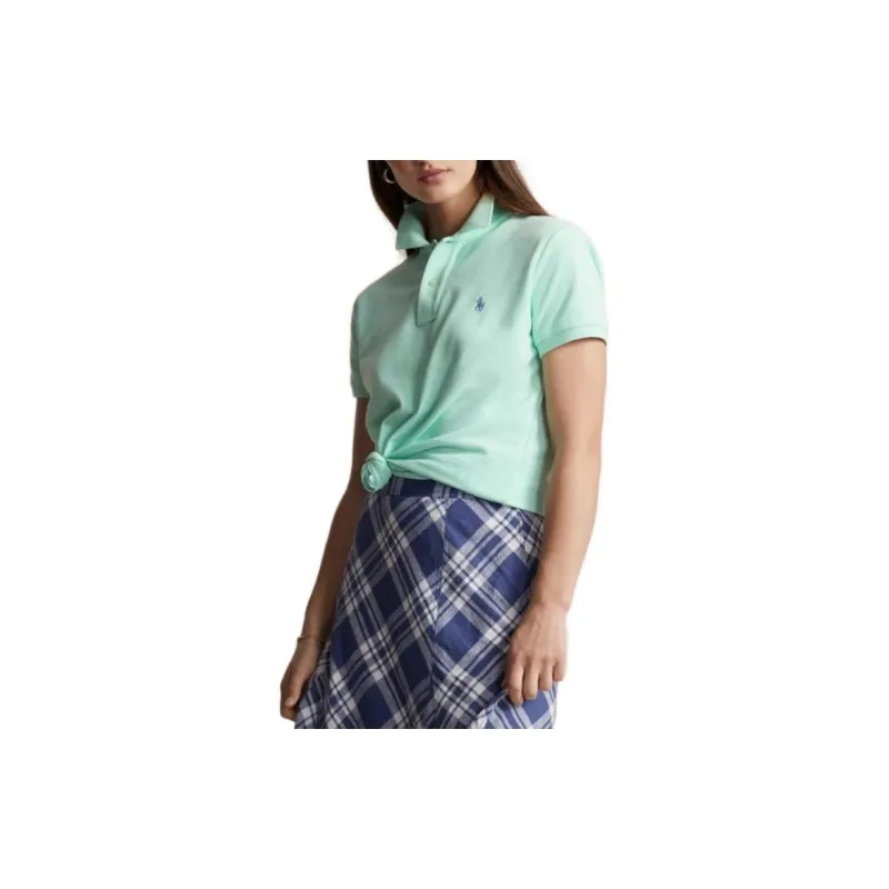 Polo Ralph Lauren FW23 Polo Shirt Women's Green-1