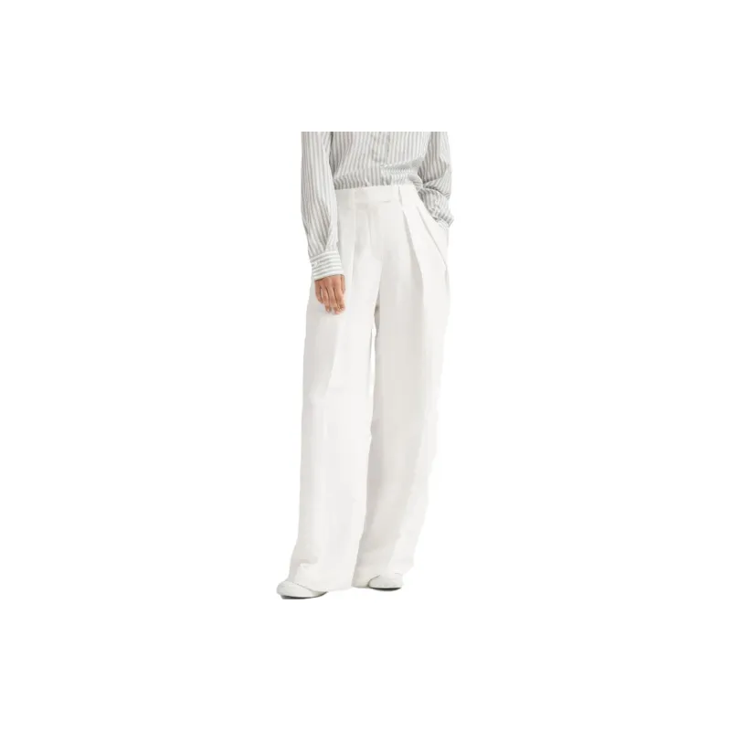 Brunello Cucinelli High Waisted Wide Leg Trousers-2