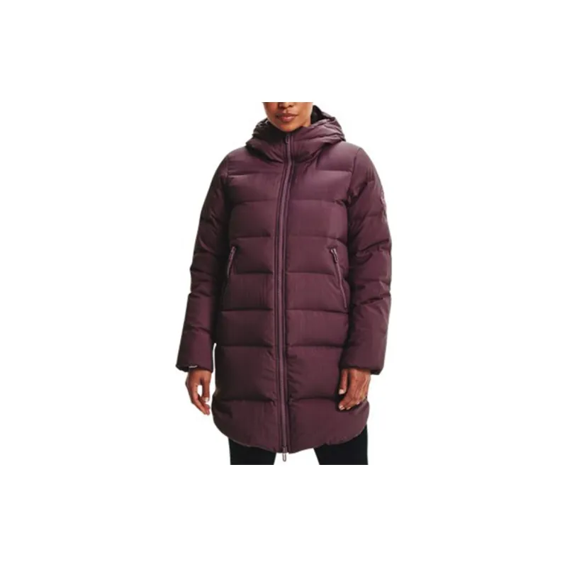 Under Armour Down Jacket Women's Burgundy-2