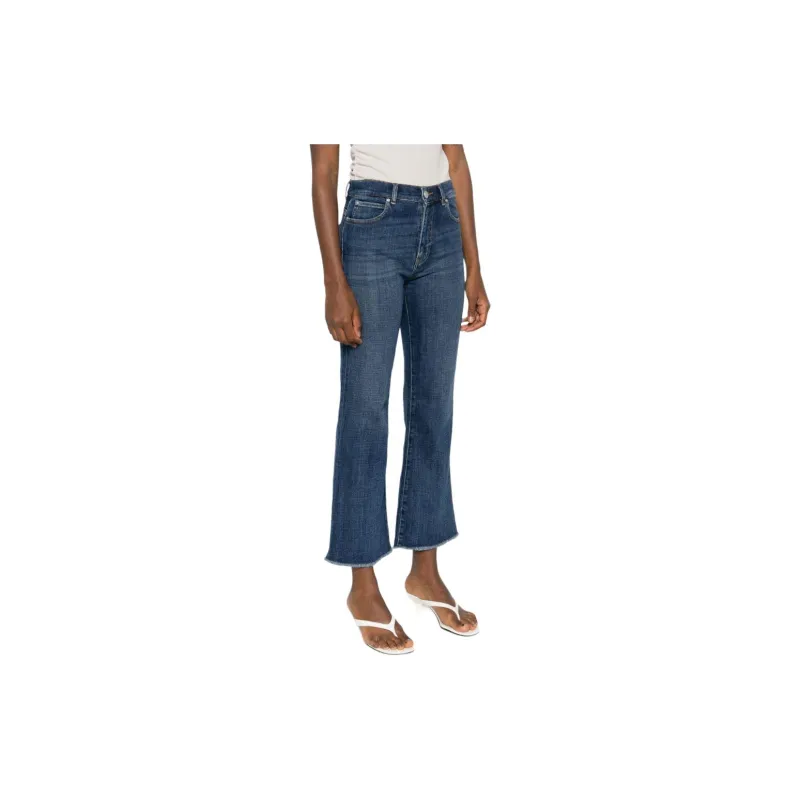 PINKO Mid Rise Faded Jeans-3