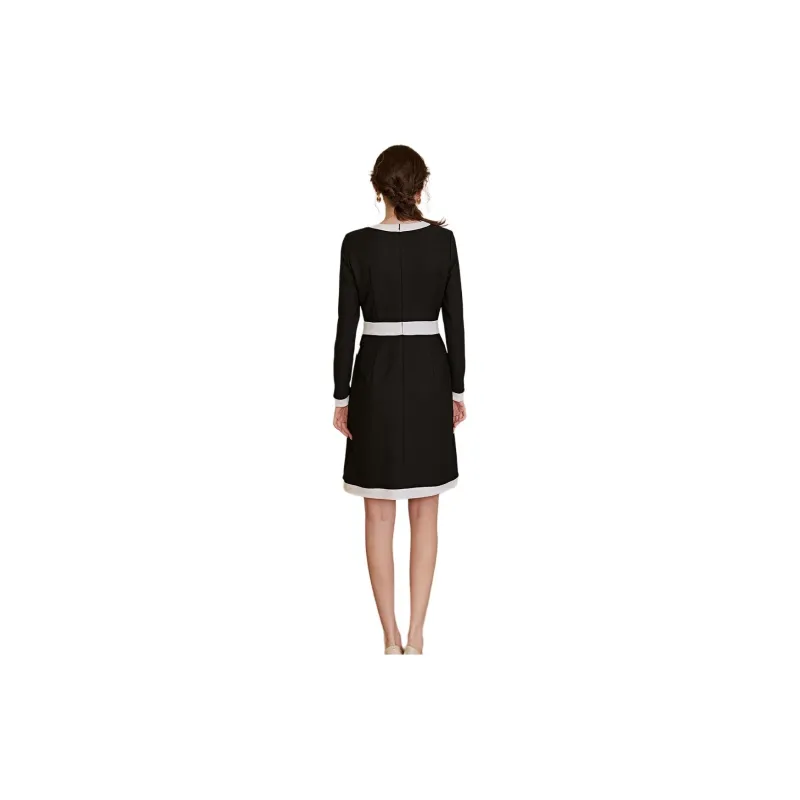ROEYSHOUSE Long-Sleeved Dresses Women's Black-2