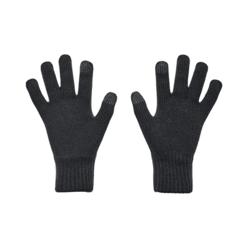 Under Armour Acrylic Knit Gloves Men's Black-1