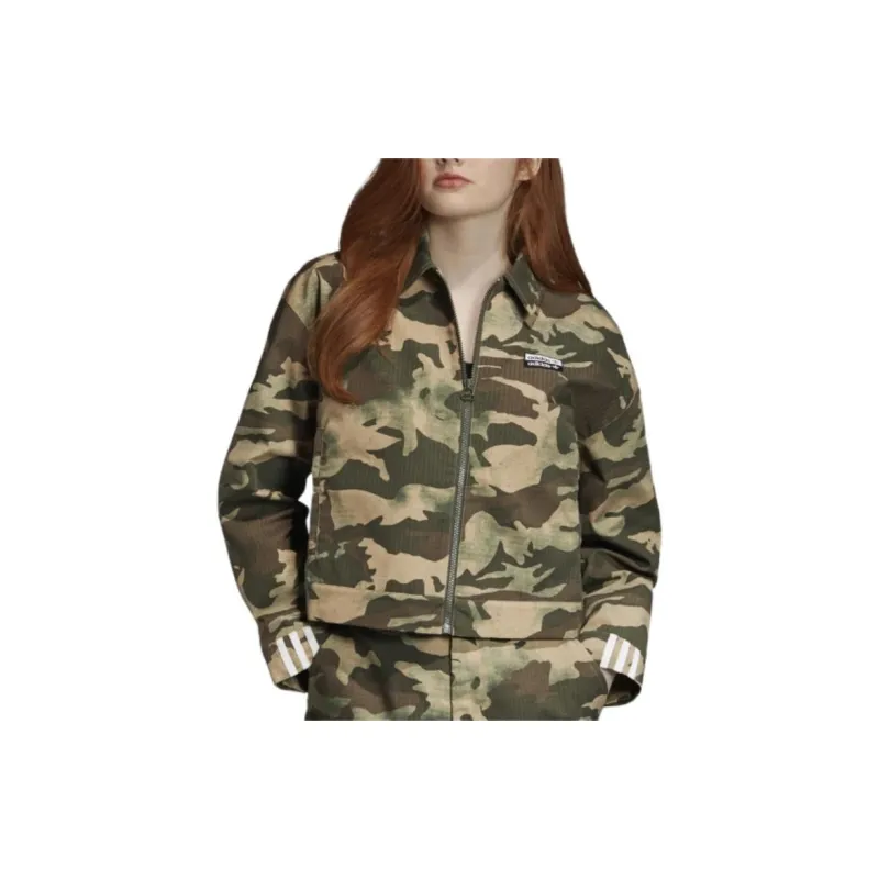 Adidas Originals Jackets Coats Women's Green-2