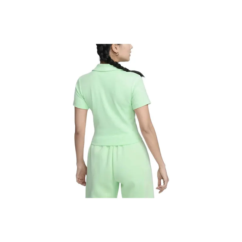 Nike Sportswear Essentials Series Polo Shirt Women's Vapor Green-3