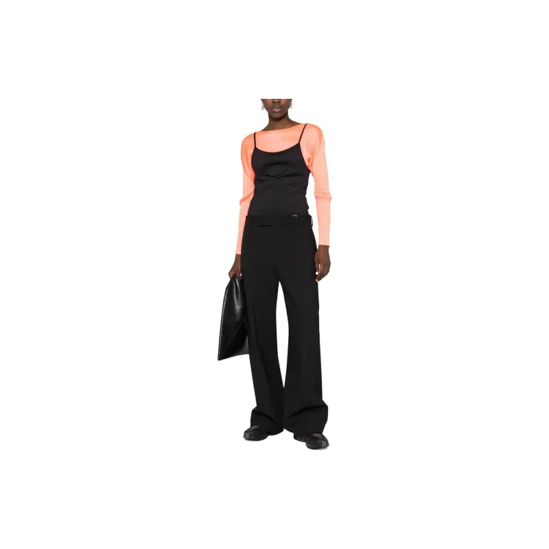 MM6 Maison Margiela Spaghetti Strap Jumpsuit 'Black'-1