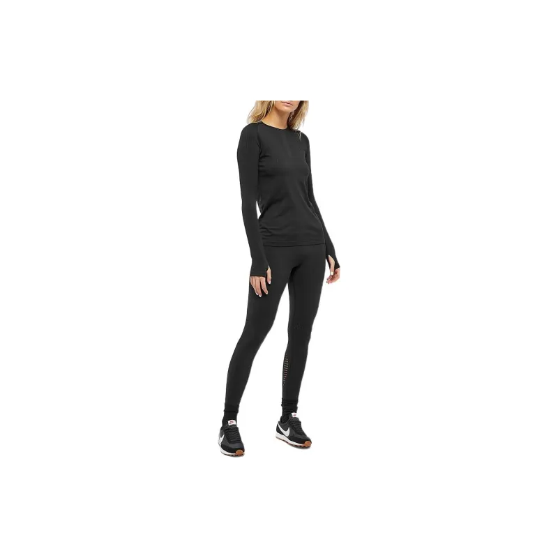 Nike Women's Nrg X Mmw Dri Fit Long Sleeves Tee Black-1