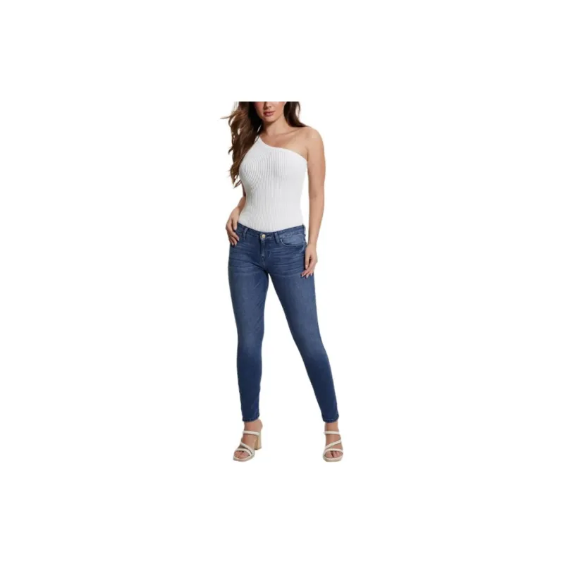 GUESS Eco Power Skinny Jeans Jeans Women's Washable Blue-3