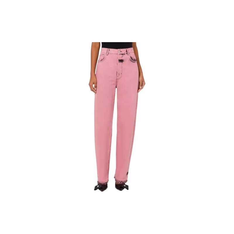 MOSCHINO Jeans High rise Tapered Jeans-1