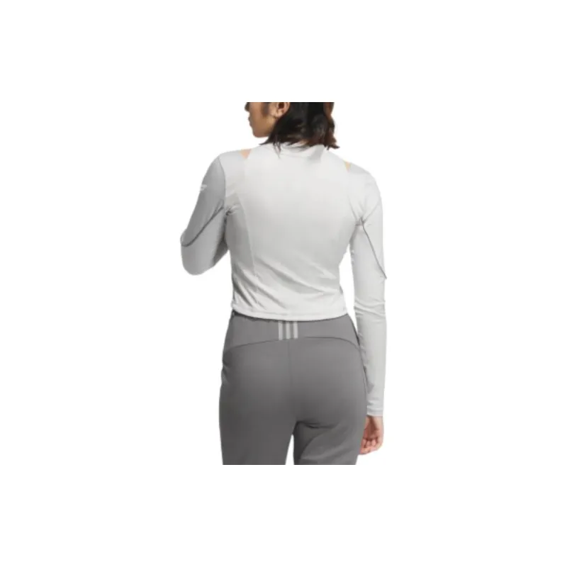 Adidas AEROREADY T Shirt Women's Light Gray-1