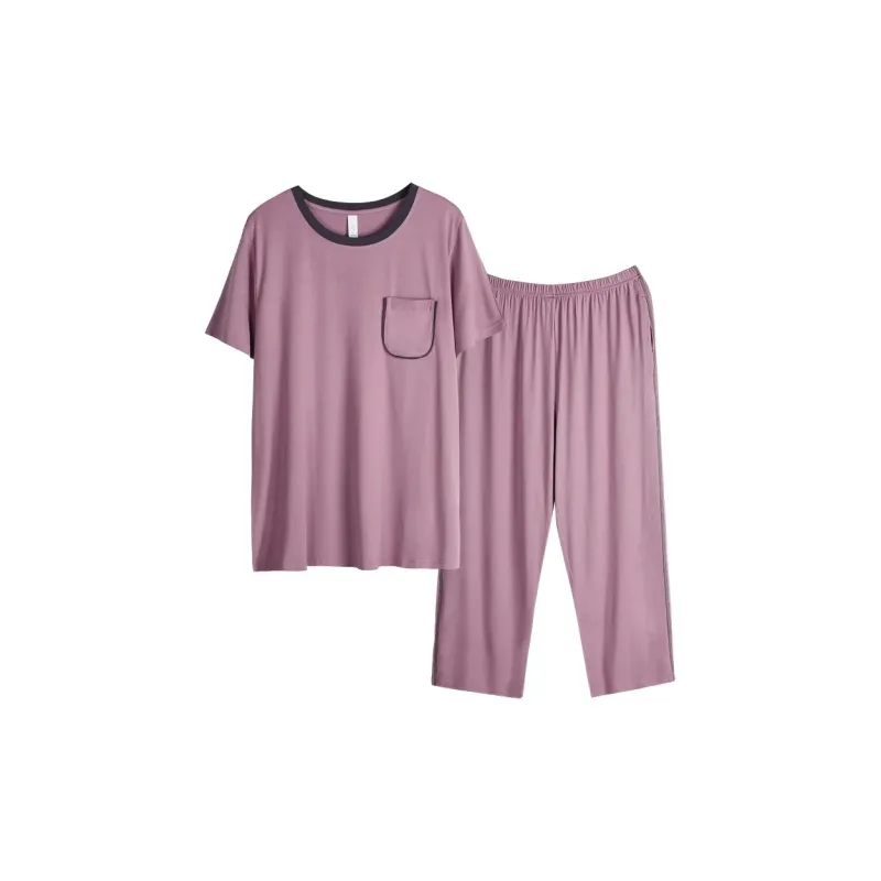 Xuan Liang Pajama Set Women's Dusty Purple-0