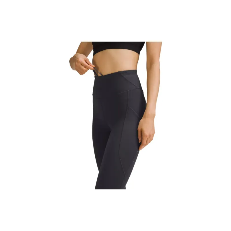 Lululemon Fast And Free Sports Pants Women's Graphite Gray-3