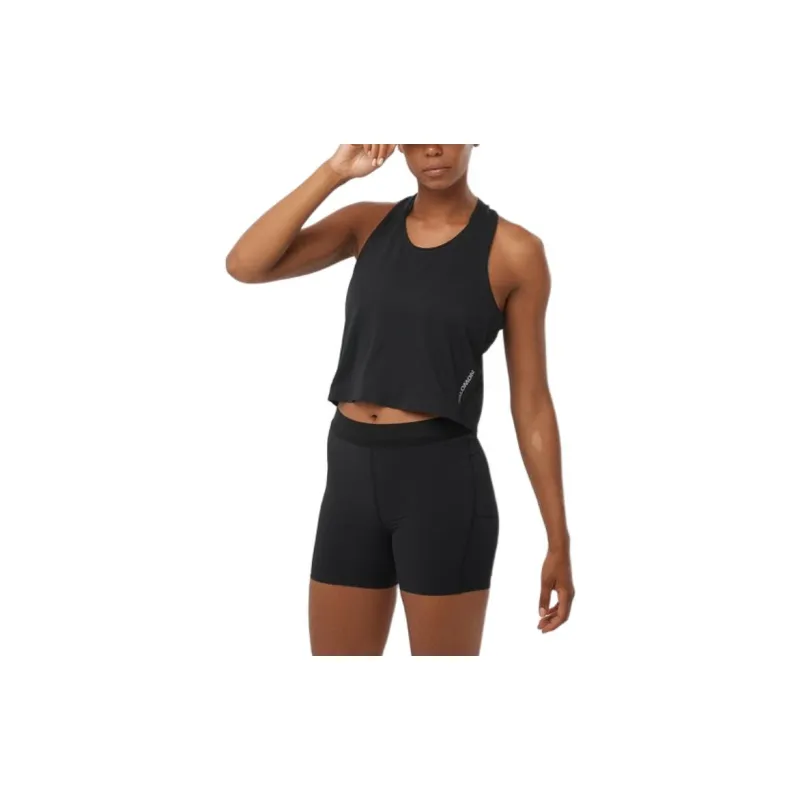 SALOMON Tank Tops Women's Black-2