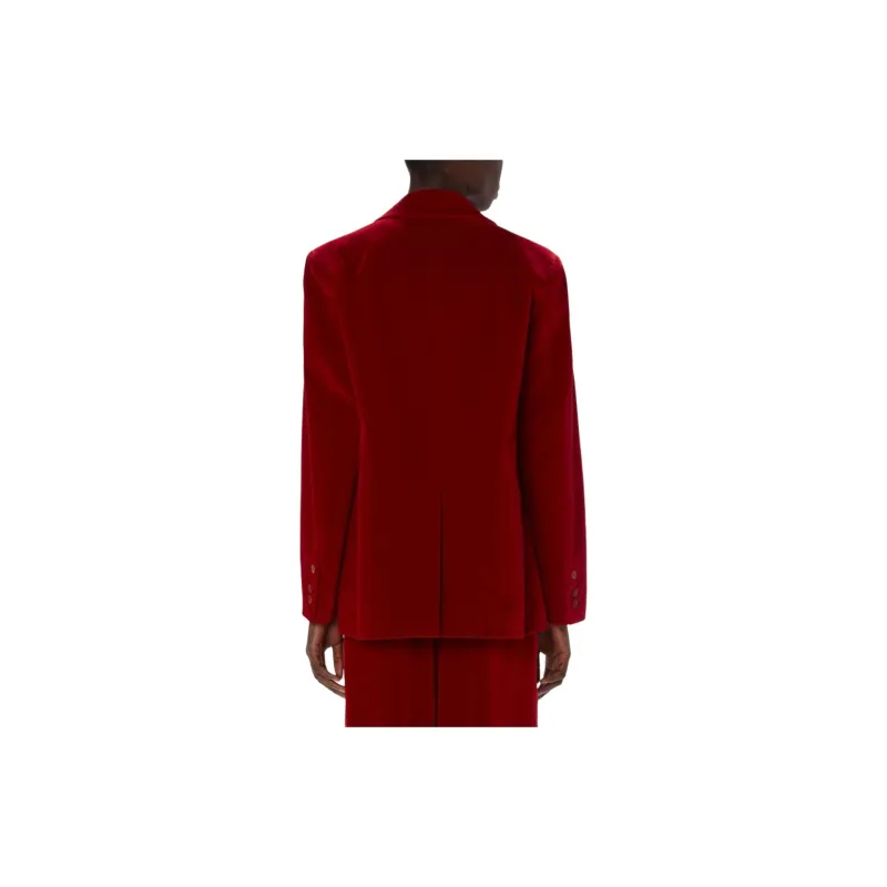 JW Anderson Velvet Single Breasted Jacket-1