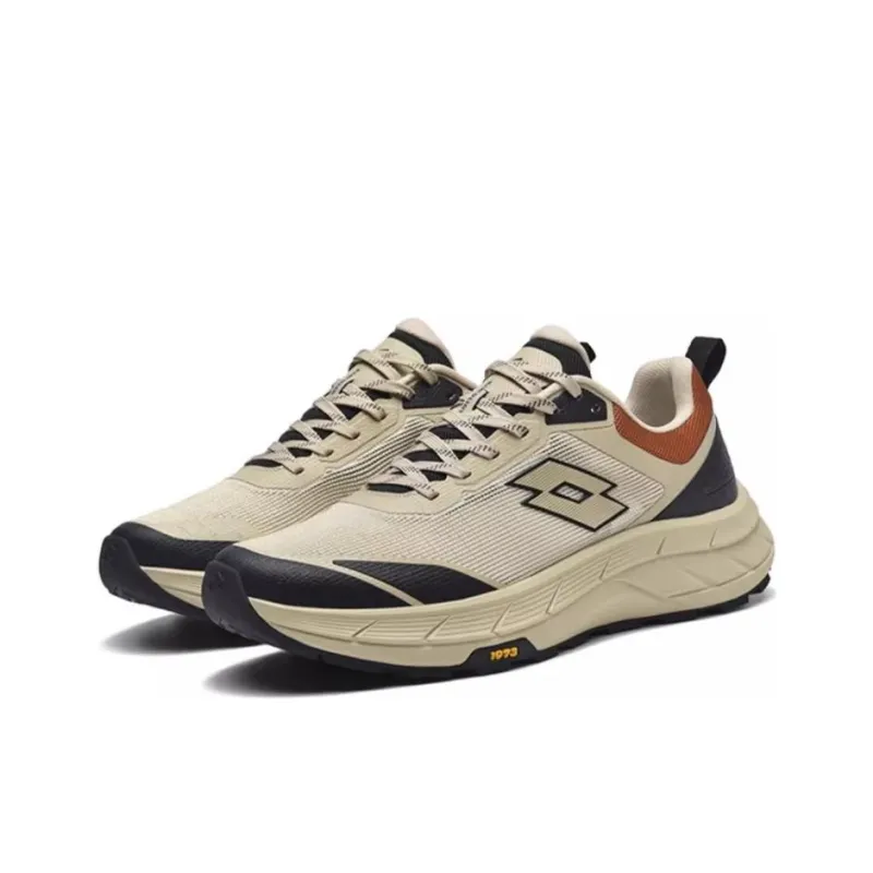 LOTTO Anti Slip Wear Resistant Low Top Hiking Shoes Unisex Khaki-1