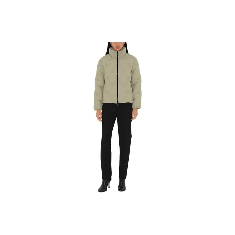 Burberry Zip Up Quilted Down Jacket-2