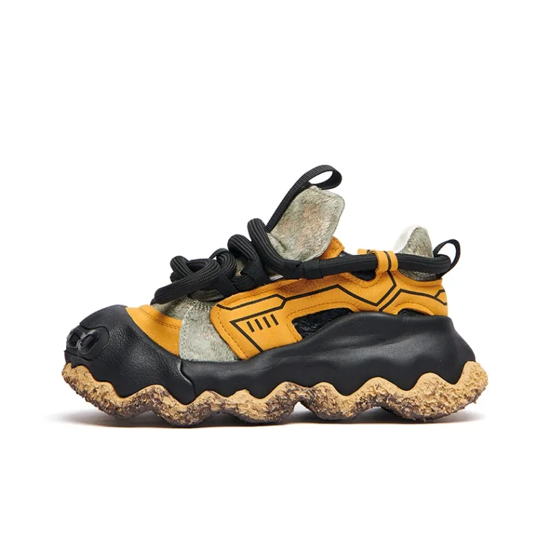 KEDDO Paint Is Not Dry Low-Top Chunky Sneakers Unisex-12