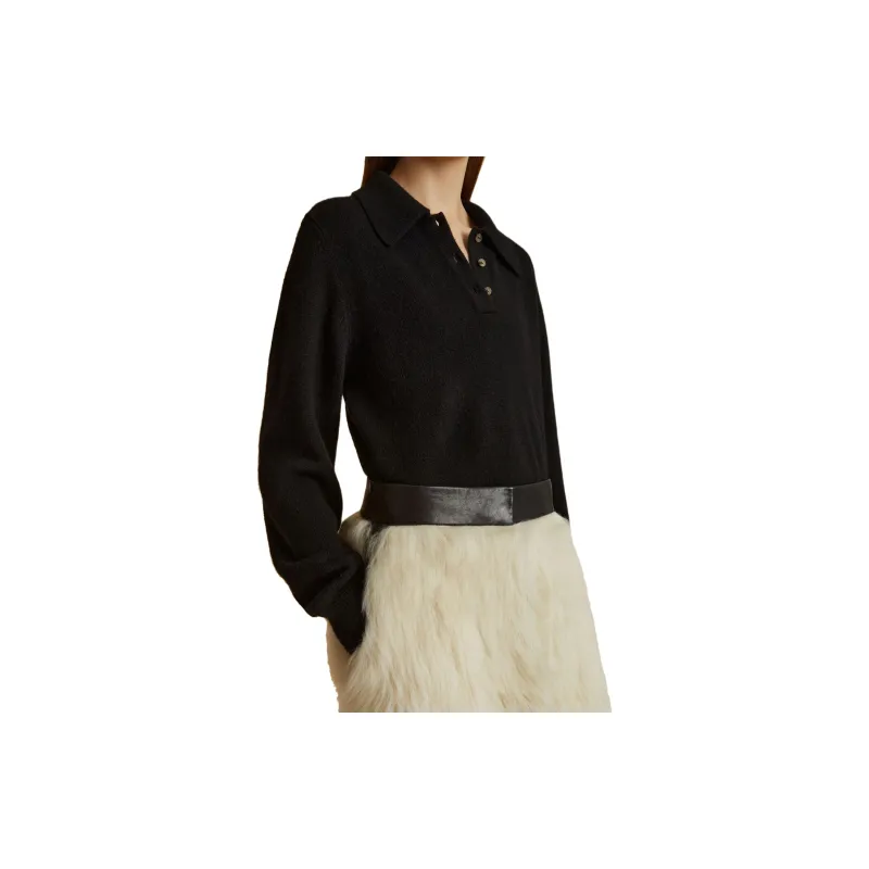 KHAITE Sweatshirt Women's Black-4
