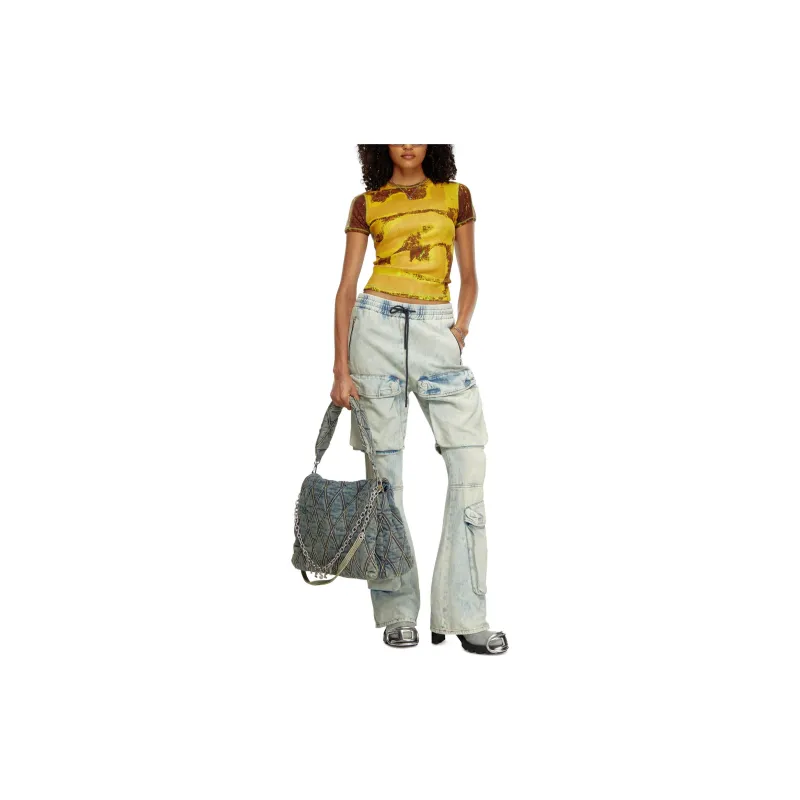 DIESEL T-Ele-Long-P5 T-shirt-1