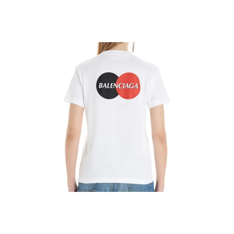 Balenciaga Crop Tops Women's White-4