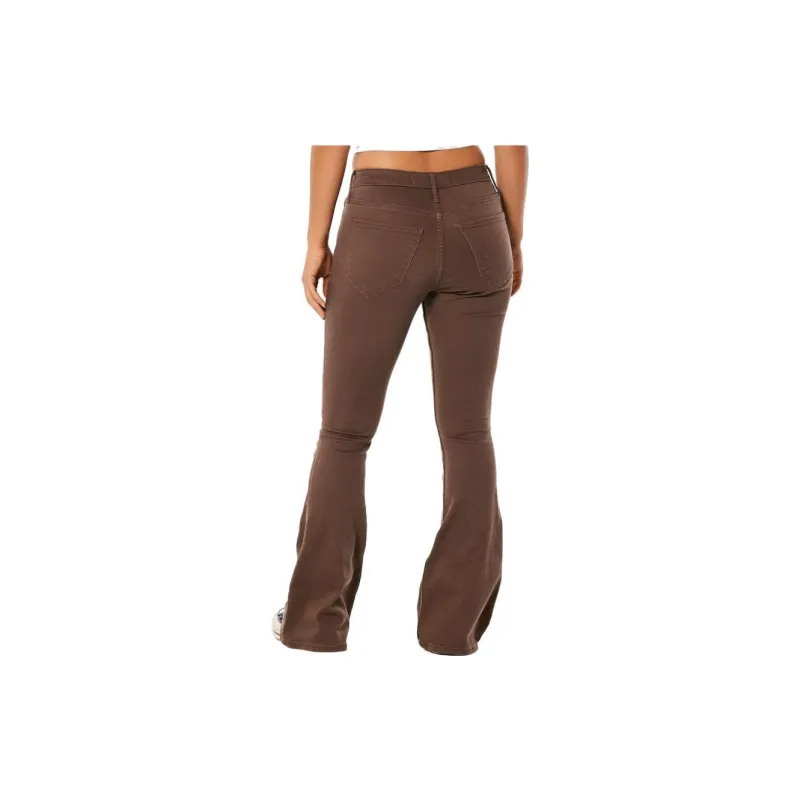 Hollister Jeans Women's Dark Brown-2