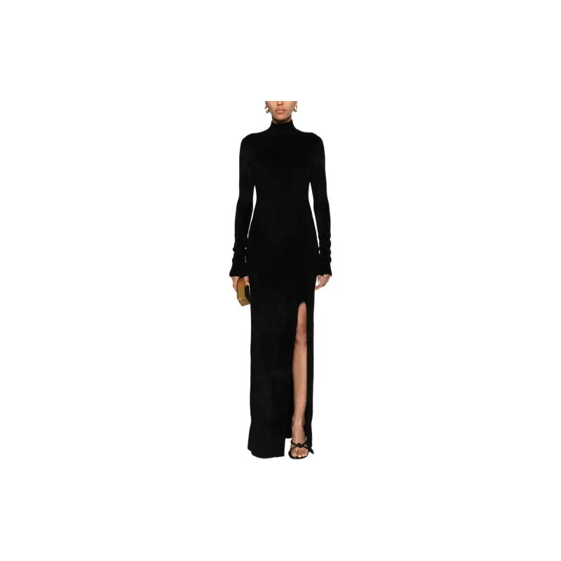 NANUSHKA Long sleeve Towelling Maxi Dress-1