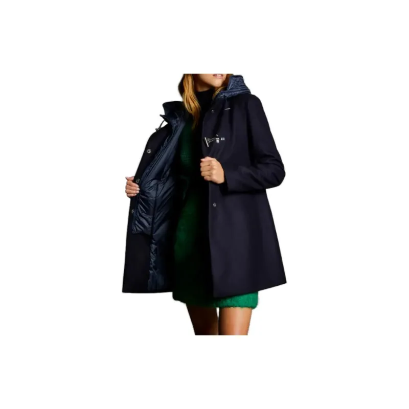 FAY Hooded Duffle Coat-2