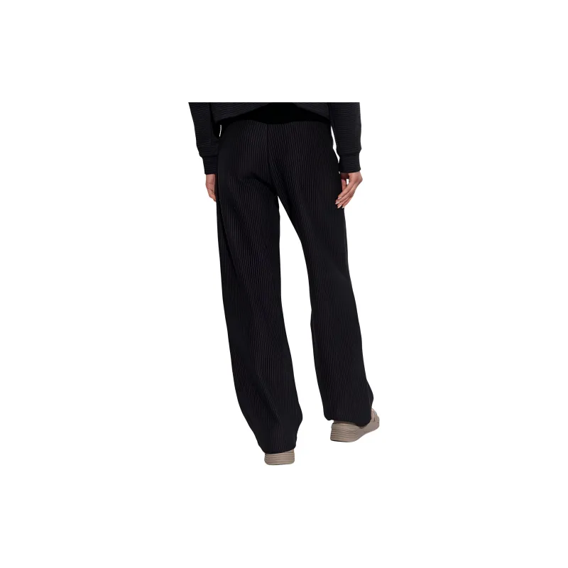 EMPORIO ARMANI Ribbed Straight leg Trousers-2