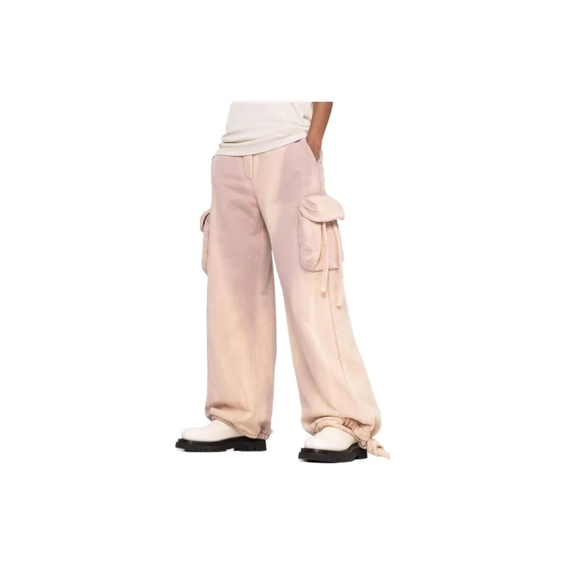 OFF WHITE Laundry Cargo Track Pants Beige-3