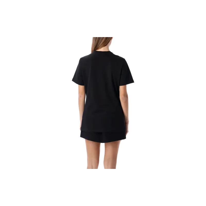VERSACE SS22 Regular T Shirt Women's Black-4