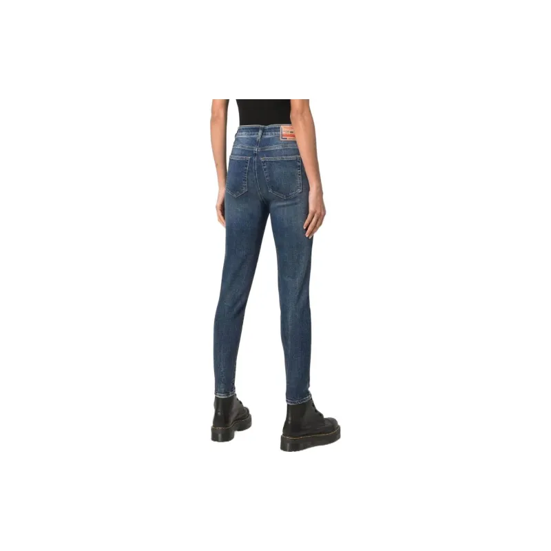 DIESEL 1984 Slandy High Waist Slim Jeans-1