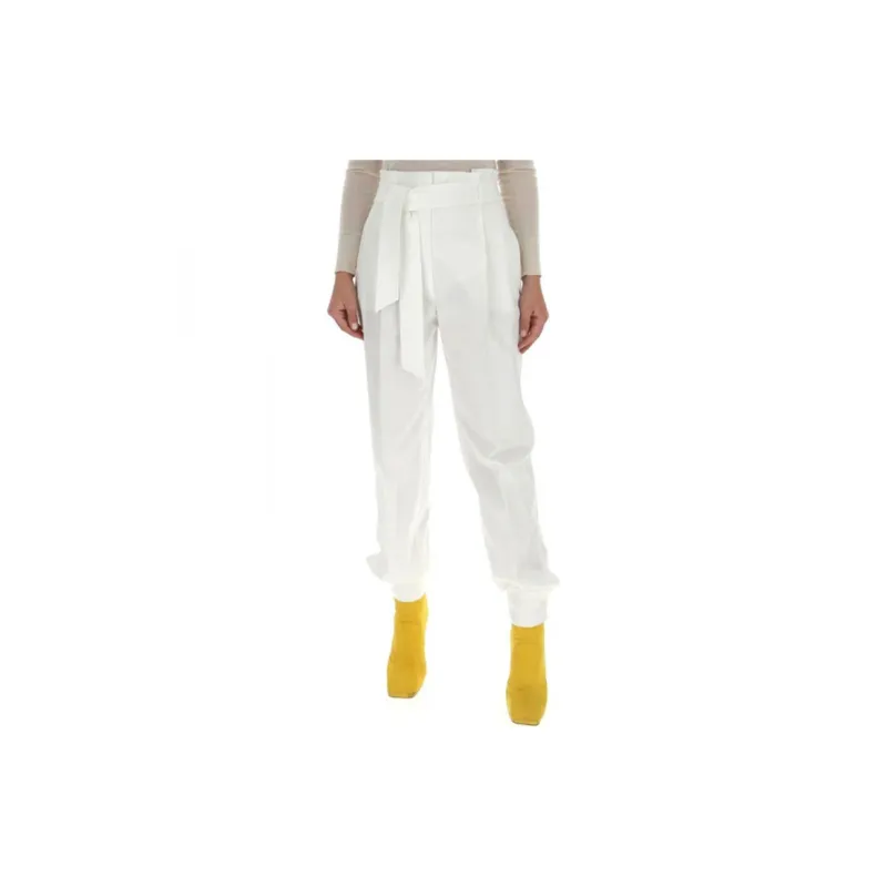 MaxMara Eburnea Belted Trousers-1