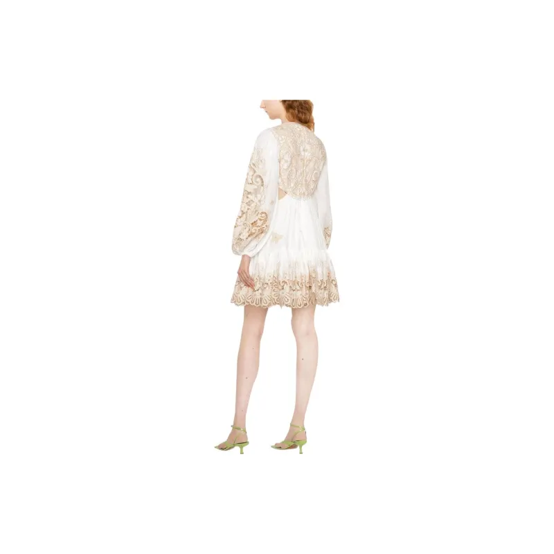 Zimmermann FW22 Dress Women's White-3