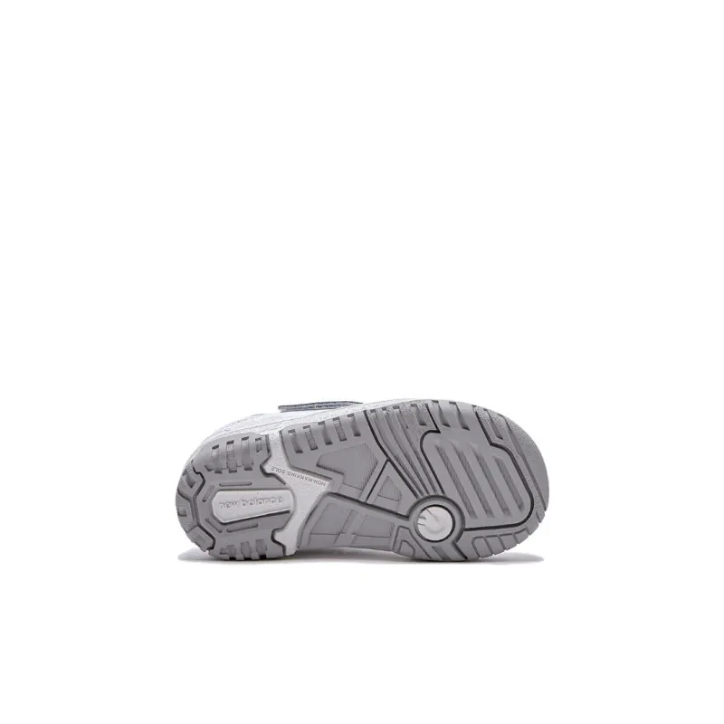 New Balance 550 Bungee Lace Strap White Grey TD-4