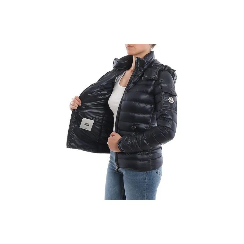 Moncler Down Jacket Women's Dark Blue-4