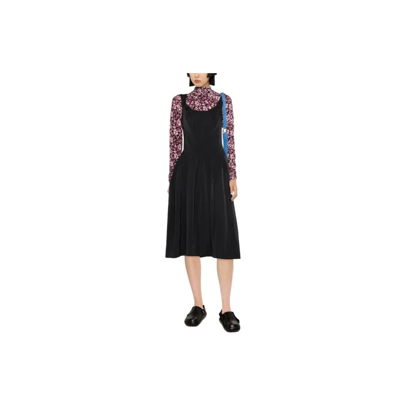 MARNI Sleeveless Pleated Dress-2