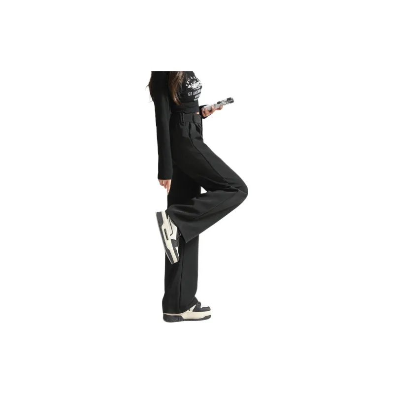 Ya Sheep People Casual Pants Women's Black-3