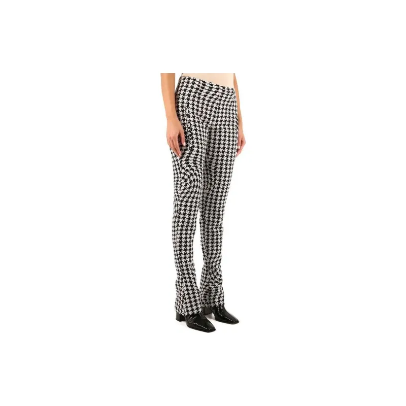 OFF WHITE Psychedelic Houndstooth print Trousers-2