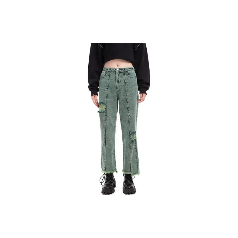 Nt Jeans Women's Grass Green-2