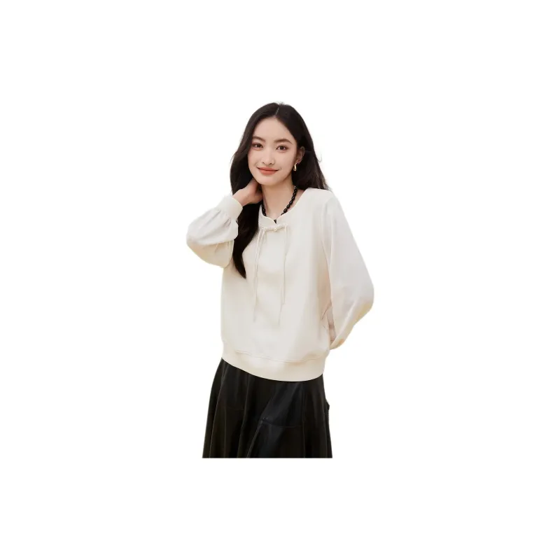 XG Sweatshirt Women's Light Beige-9