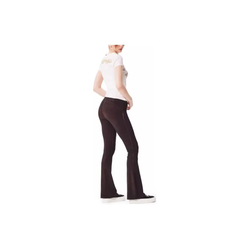 Ed Hardy FW24 Leggings Women's Ice Mocha Brown-2