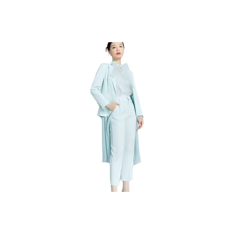 BBLLUUEE Suit Trouser Women's Ice Green-2