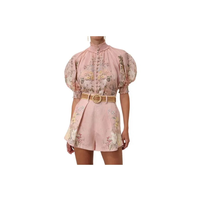 Zimmermann Waverly Short-Sleeved Blouse-4
