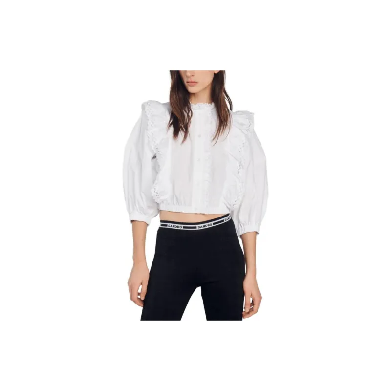 Sandro Shirts Women's White-1