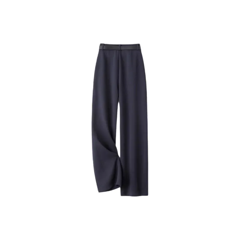 IHIMI Casual Pants Women's Navy Blue-1