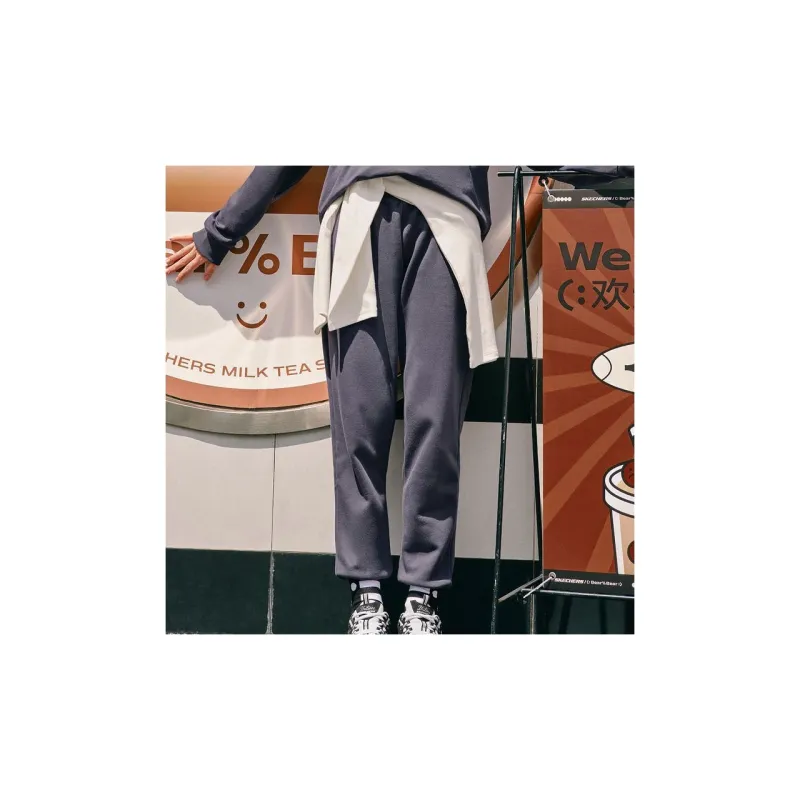 Skechers Colorful Knitted Sweatpants Women's Odyssey Gray/026R-4