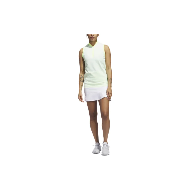 Adidas Polo Shirts Women's Neon Green-3