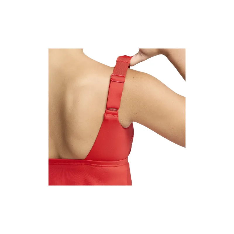 Nike Ankini Women's Swimsuit Top Two Piece Swimsuit Women's Light Dark Red-3
